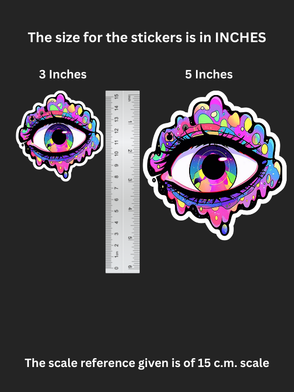Psychedelic Vision – Iron on patch – Eye Candy