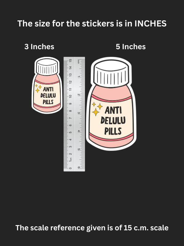 Anti Delulu Pills - Iron on Patch - Delulu