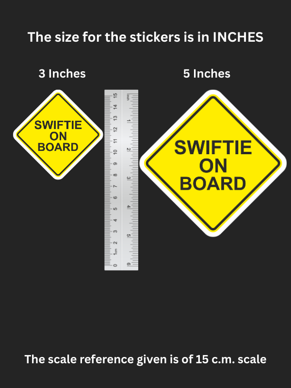 Swiftie On Board – Iron on Patch – Girlie Pack