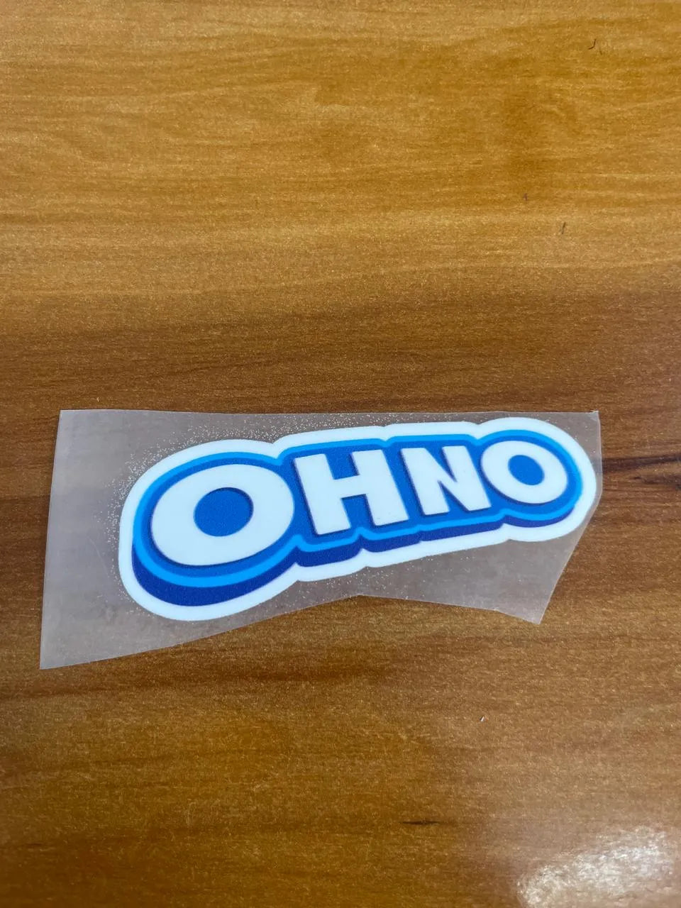 Ohno - Iron on patch - Witty Humor
