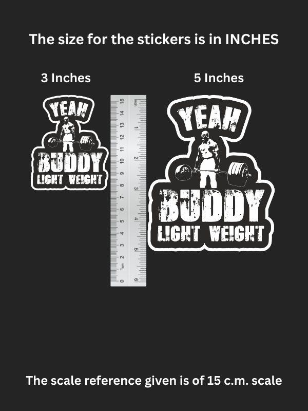 Yeah Buddy - Iron on Patch - GYM MODE