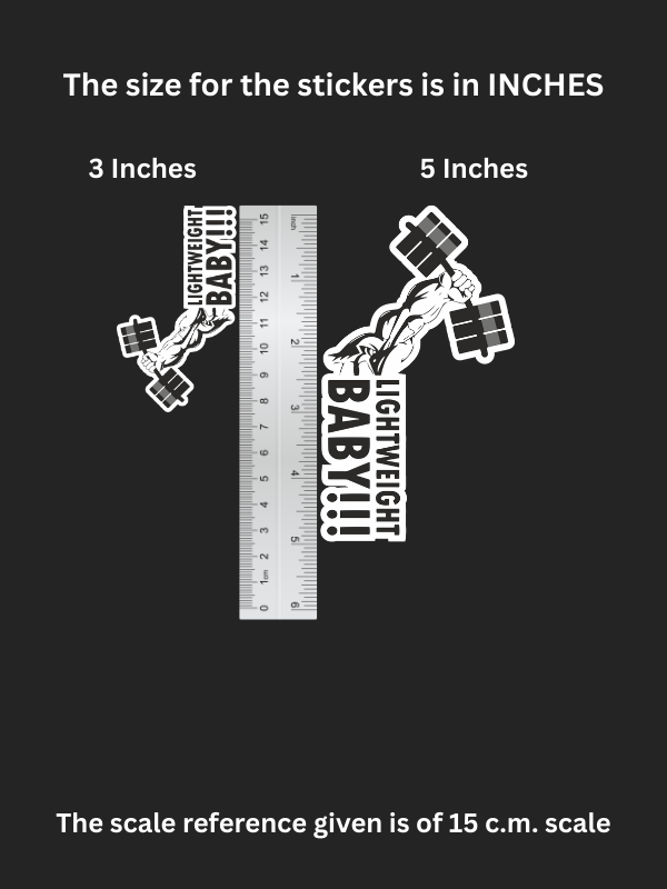 Lightweight - Iron on patch - GYM MODE