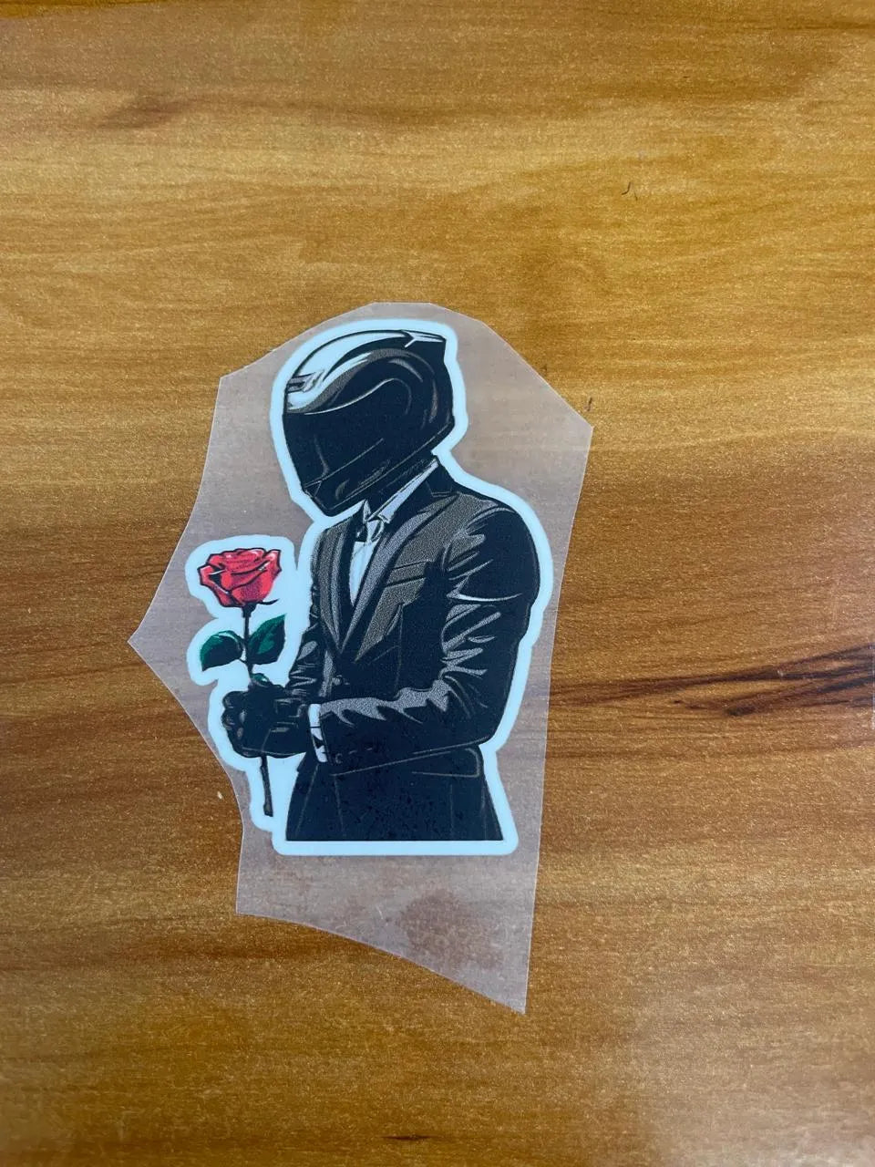 Roses & Rev – Iron on patch – Riding Lovers