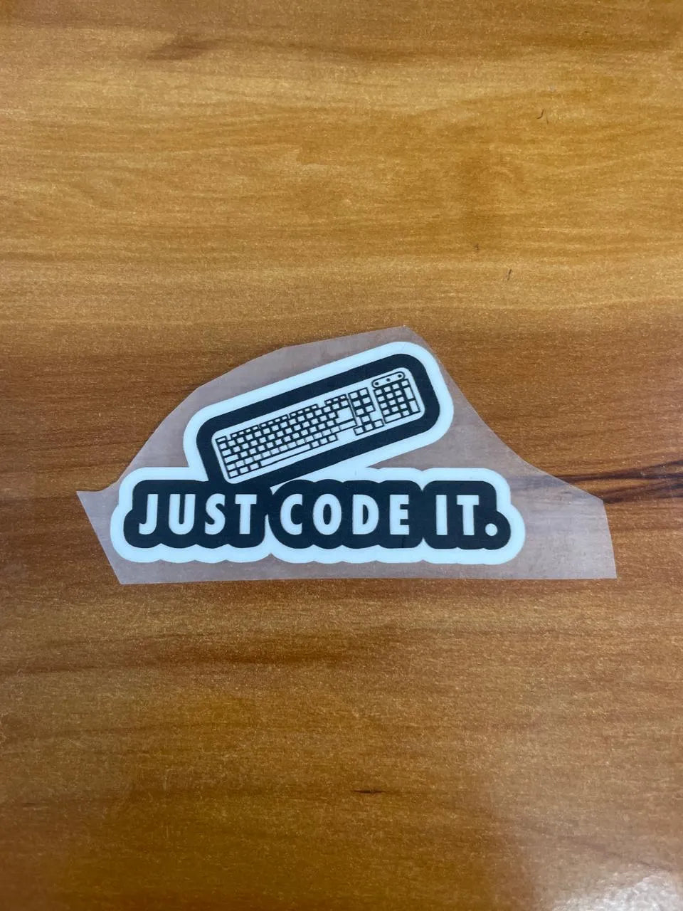 Just Code it - Iron stick patch - Tech Pack