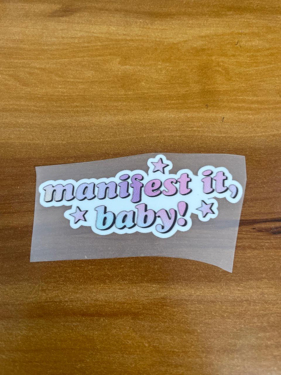 Main Character Manifest – Iron on Patch – Delulu