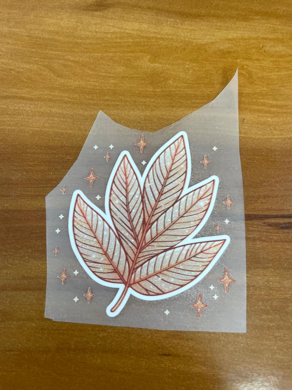 Golden Leaf – Iron on Patch – Wonder Bloom