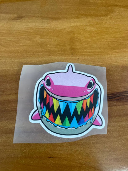 Rainbow Bite – Iron on patch – Psychedelic