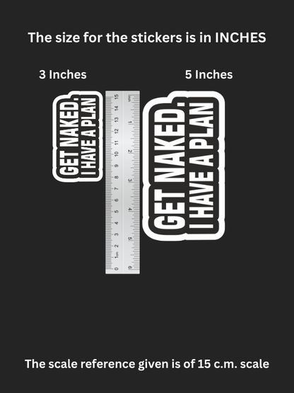 Strip Down – Iron on patch – Witty Humor