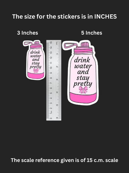 Stay Pretty Water – Iron on Patch – Girlie Pack