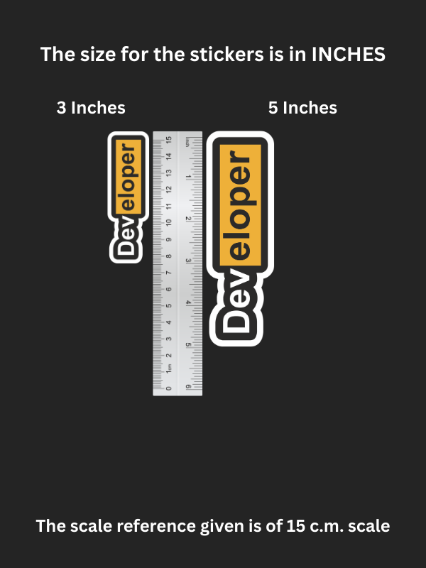 Developer - Iron stick patch - Tech Pack