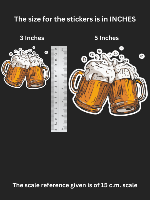 Cheers & Beers – Iron on patch – Travel Diaries