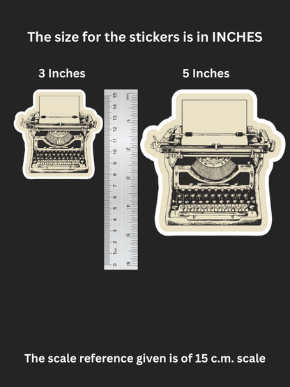 Silent Type – Iron on Patch – Nostalgia