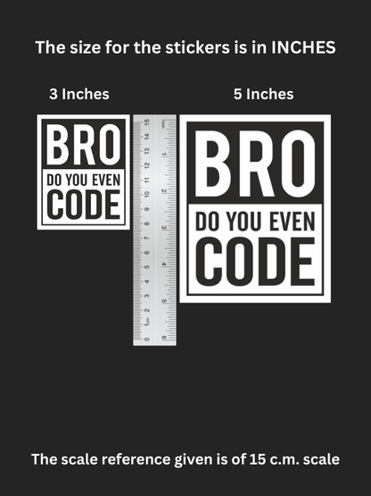 Bro-code - Iron stick patch - Tech Pack