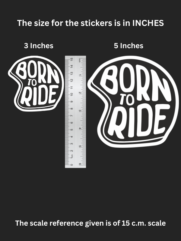Born to Vibe – Iron on patch – Riding Lovers
