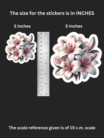 Blush Lily – Iron on Patch – Wonder Bloom
