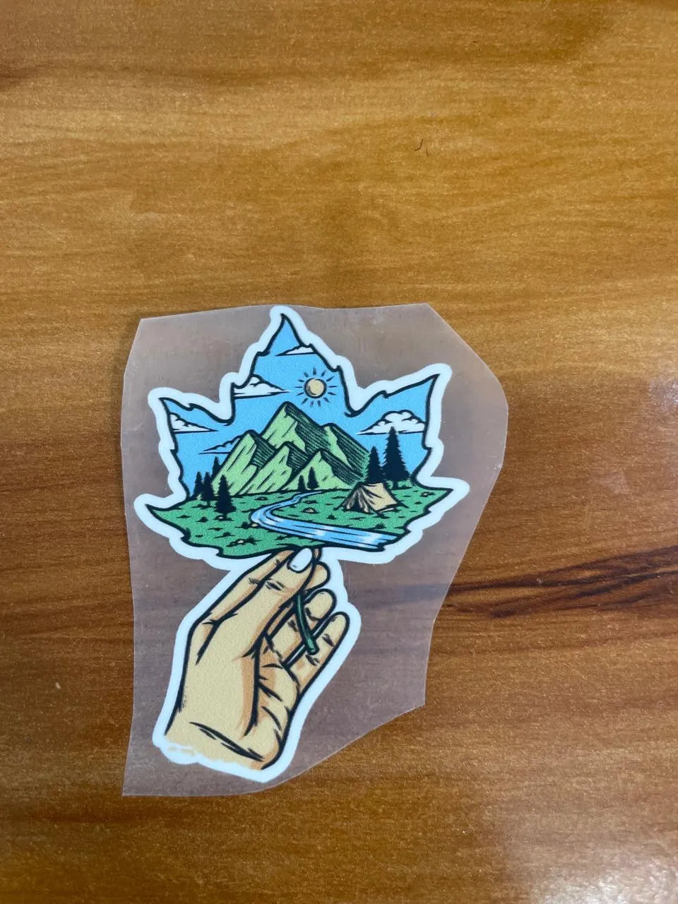 Leaf It to Adventure – Iron on patch – Travel Diaries