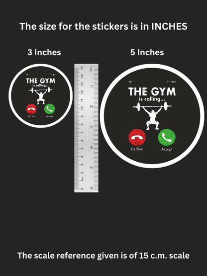 Gym Calling - Iron on Patch - GYM MODE