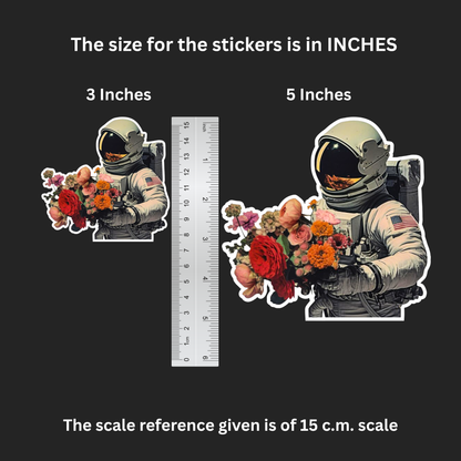 Space Garden - Iron on Patch - Nostalgia