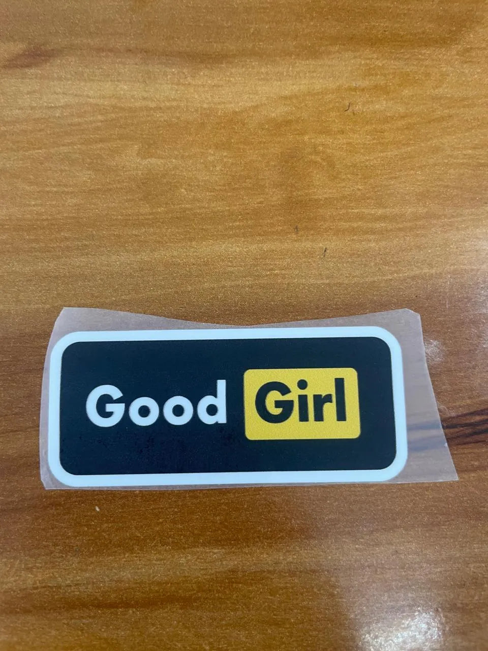 Good Girl - Iron on patch - Witty Humor
