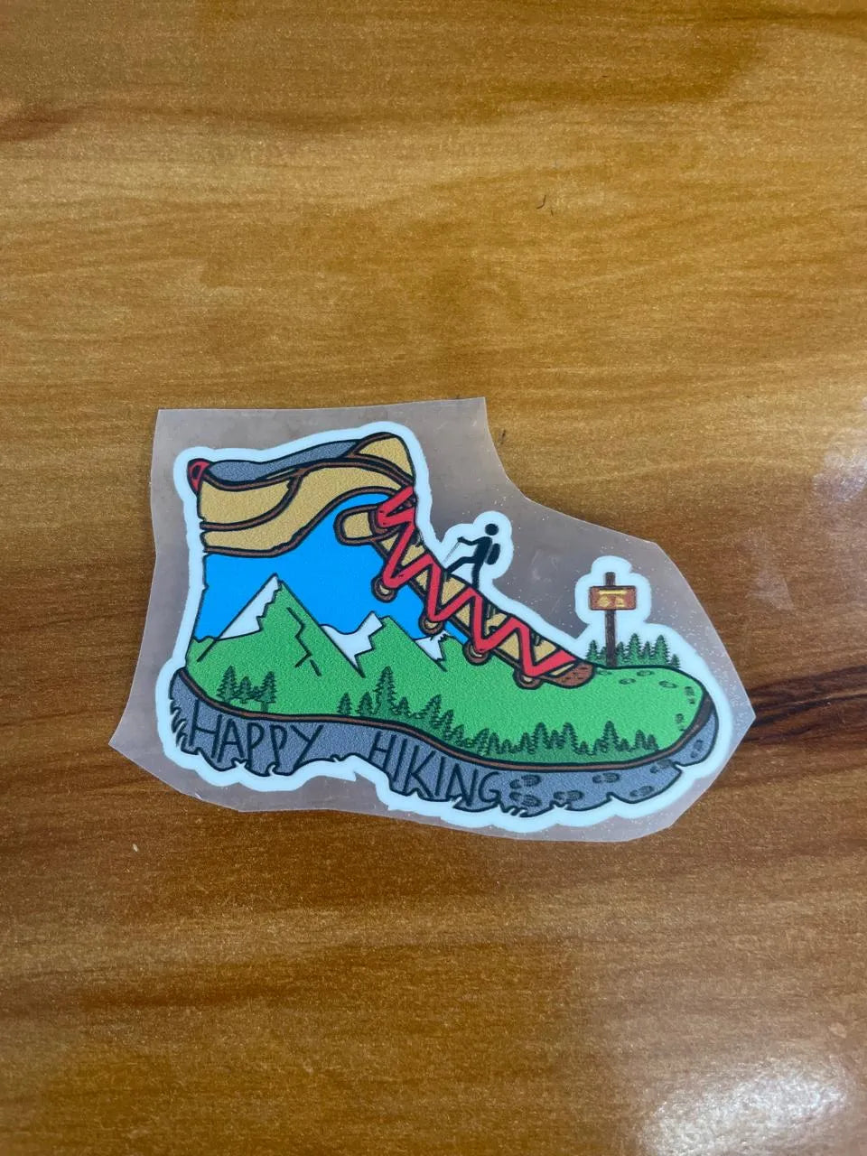 Hike More – Iron on patch – Travel Diaries