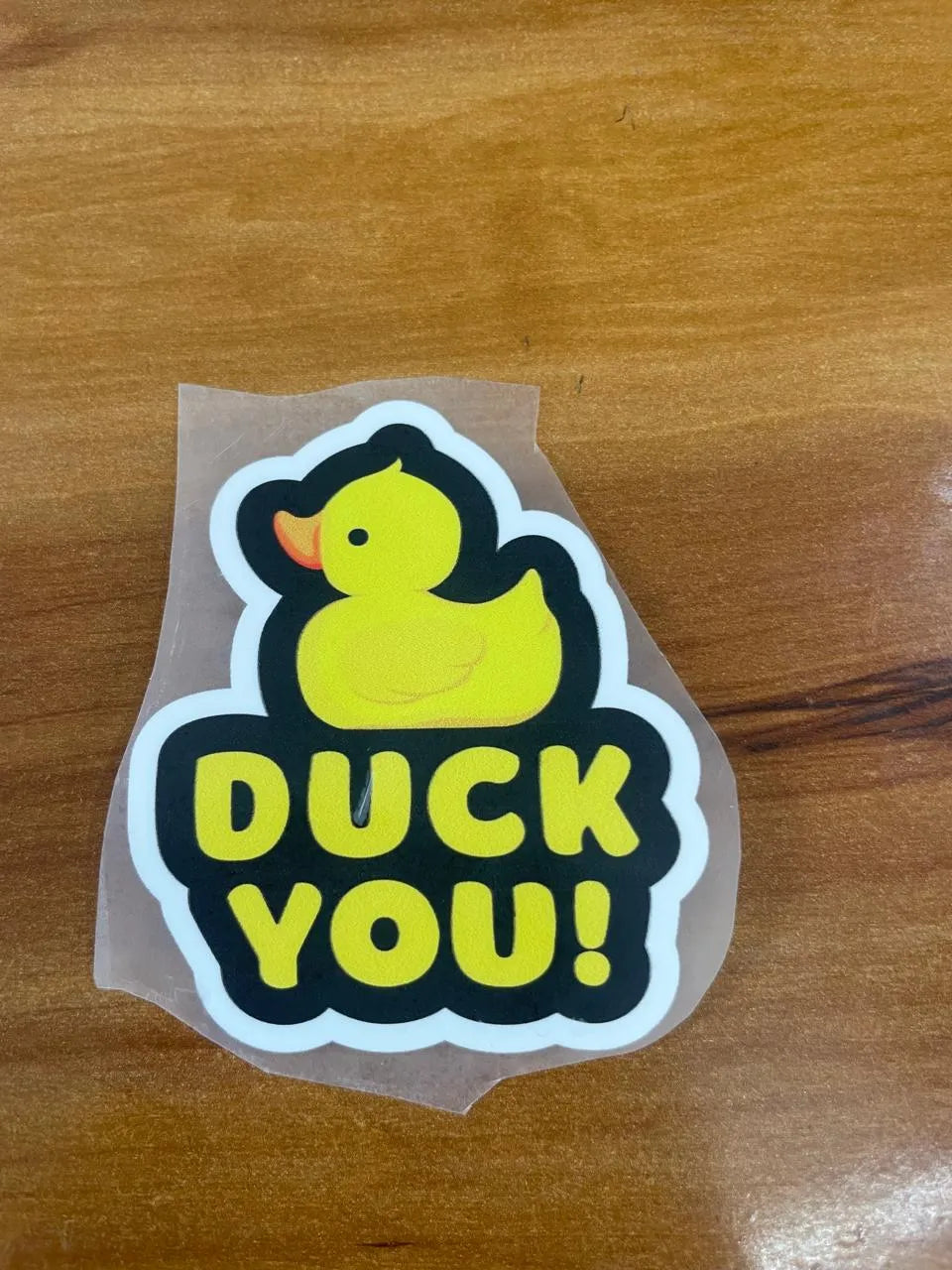 Quack Attack – Iron on patch – Witty Humor