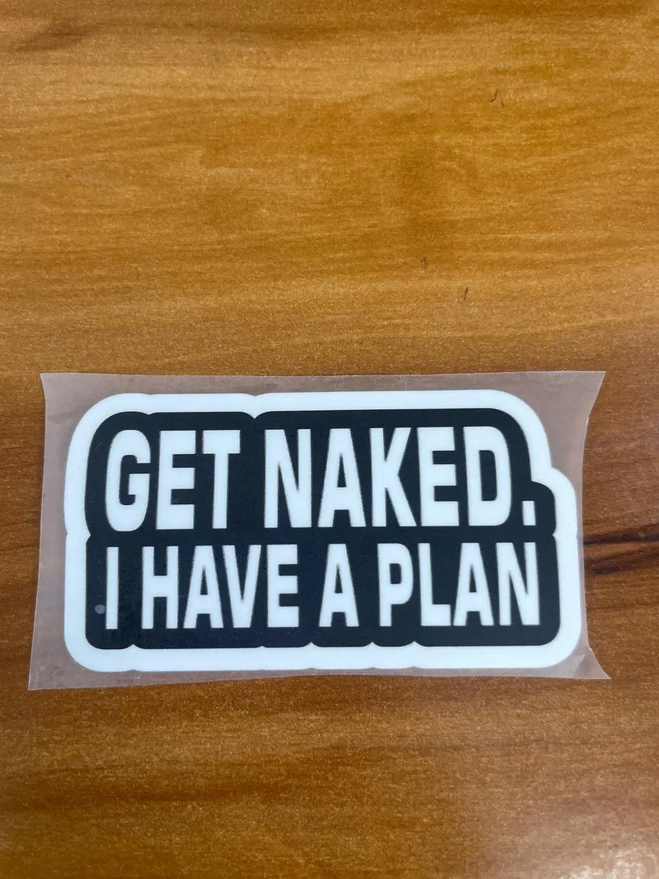 Strip Down – Iron on patch – Witty Humor
