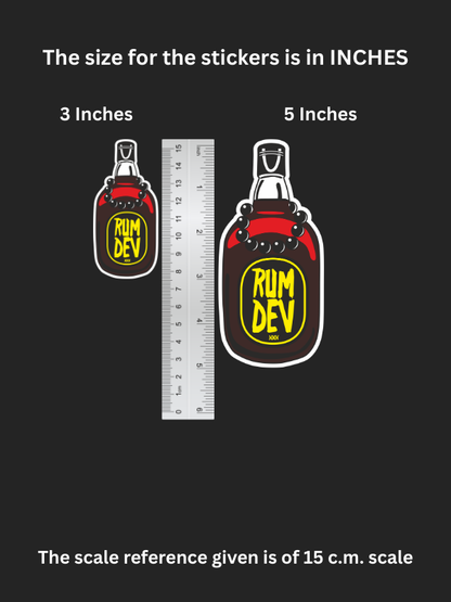 RUM DEV – Iron Stick Patches – Psychedelic