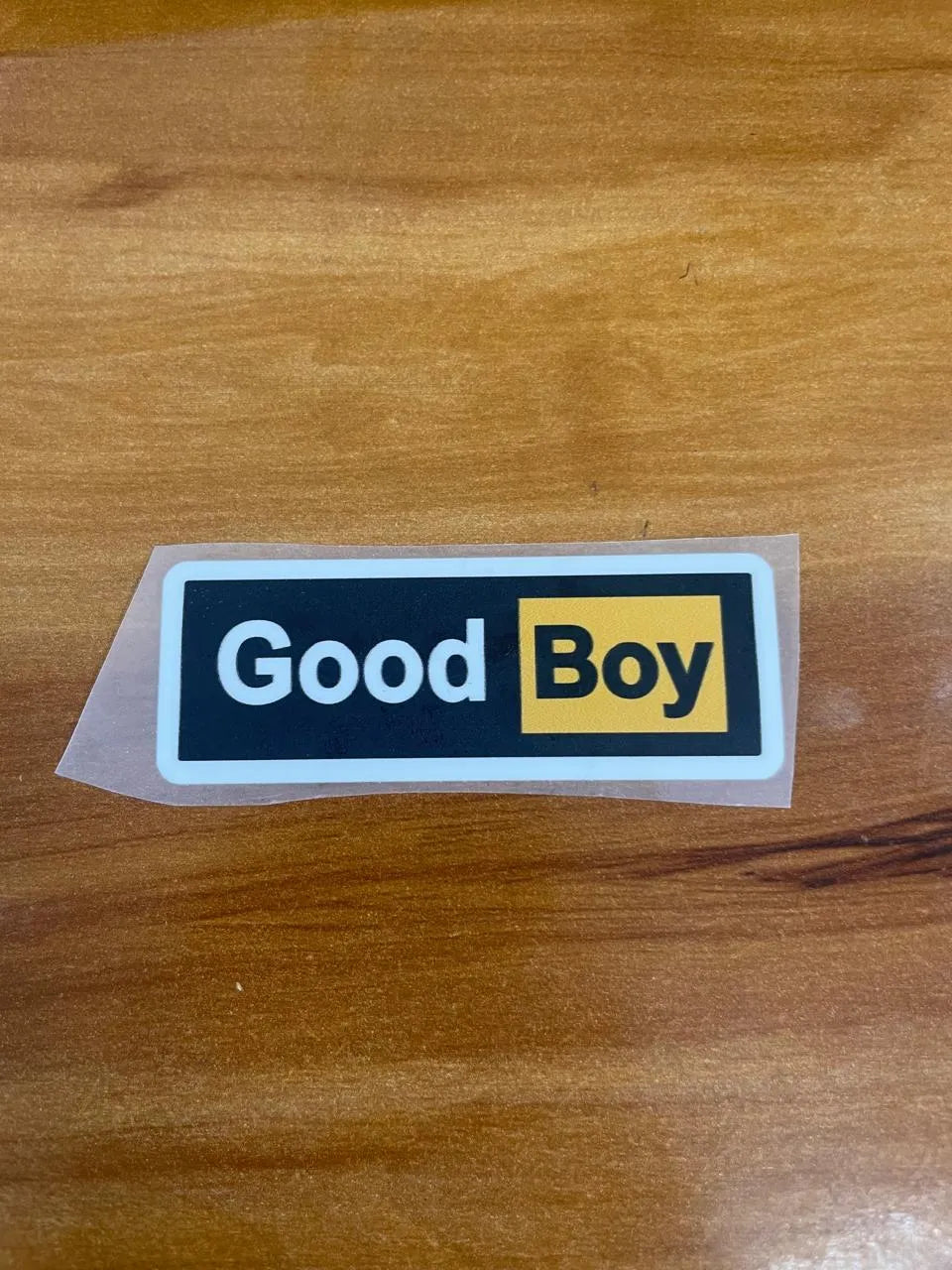 Good Boy - Iron on patch - Witty Humor