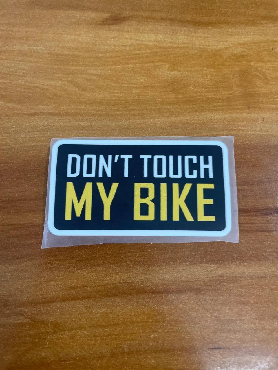 Back Off, Basic – Iron on patch – Riding Lovers