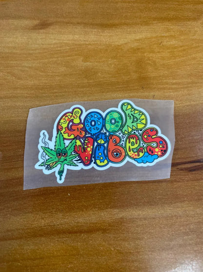 Chill Leaf – Iron on patch – Psychedelic