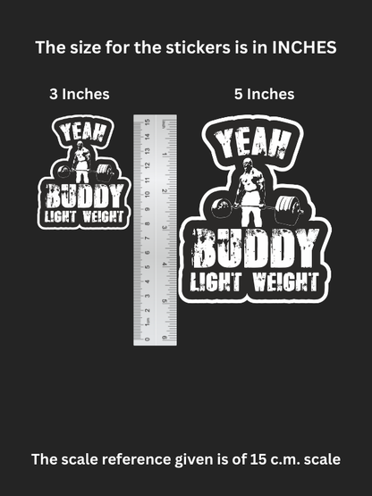 Yeah Buddy - Iron on Patch - GYM MODE