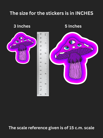 Mystic Shroom – Iron on patch – Psychedelic