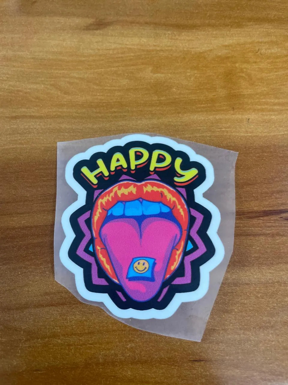 Joyful Vibes – Iron on patch – Psychedelic