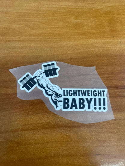 Lightweight - Iron on patch - GYM MODE