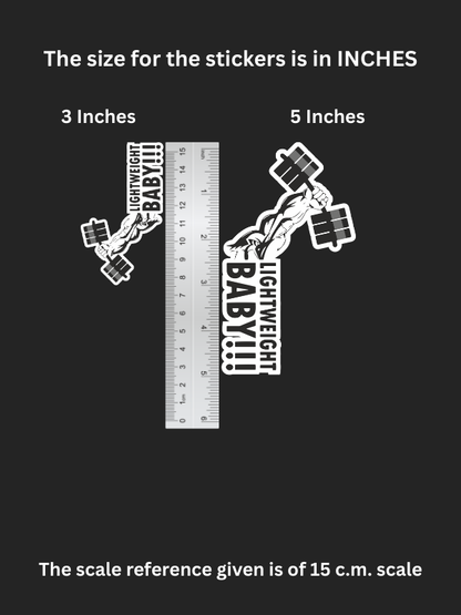 Lightweight - Iron on patch - GYM MODE