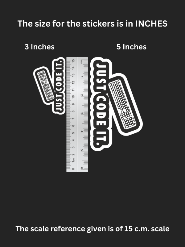 Just Code it - Iron stick patch - Tech Pack