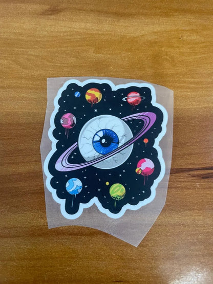 Galactic Gaze – Iron on patch – Psychedelic