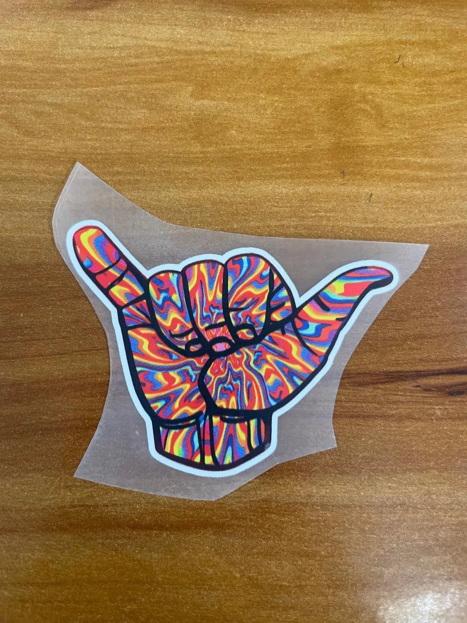 Vibrant Vibes – Iron on patch – Psychedelic
