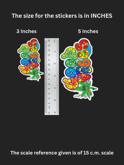 Chill Leaf – Iron on patch – Psychedelic