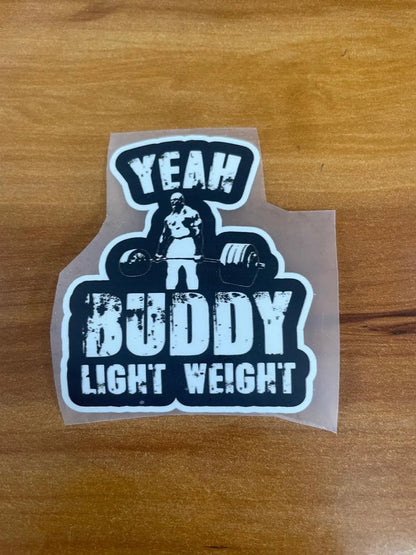 Yeah Buddy - Iron on Patch - GYM MODE