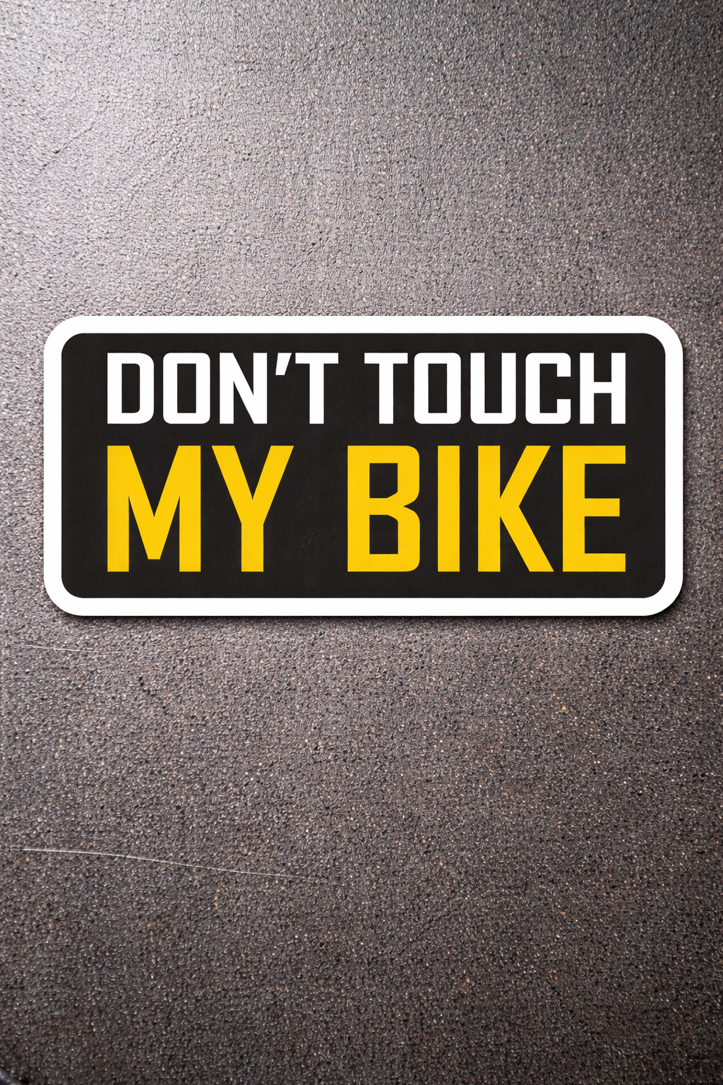 Back Off, Basic – Iron on patch – Riding Lovers