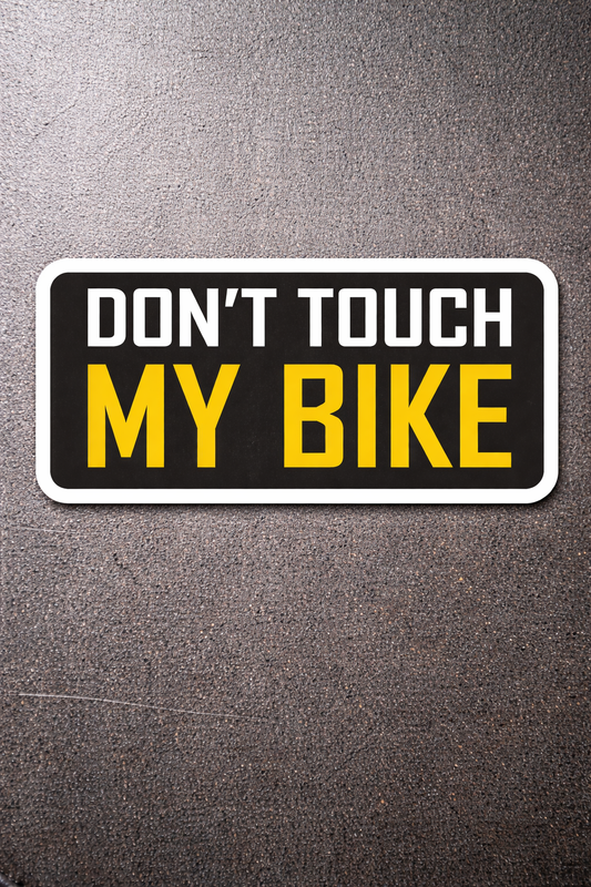 Back Off, Basic – Iron on patch – Riding Lovers