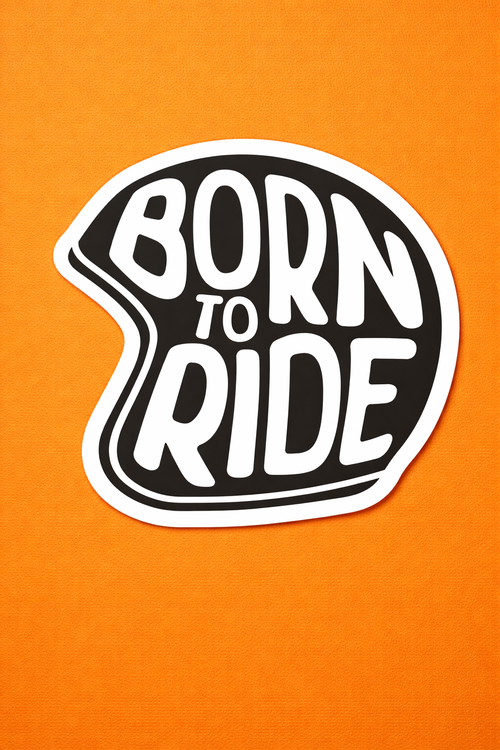 Born to Vibe – Iron on patch – Riding Lovers