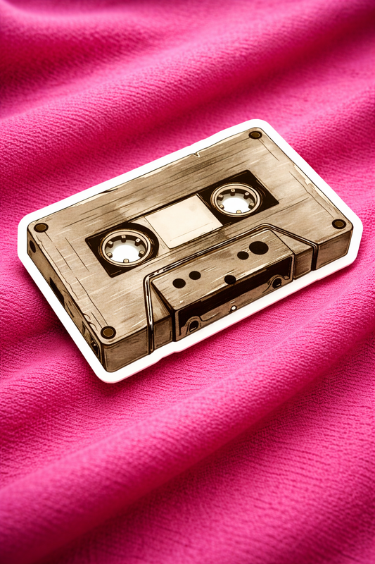 Cassette Tape – Iron on Patch – Nostalgia