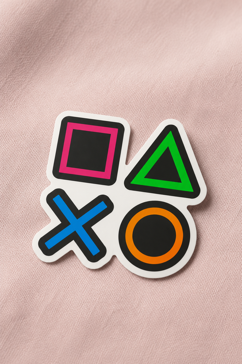 Controller Key - Iron on Patch - Gaming