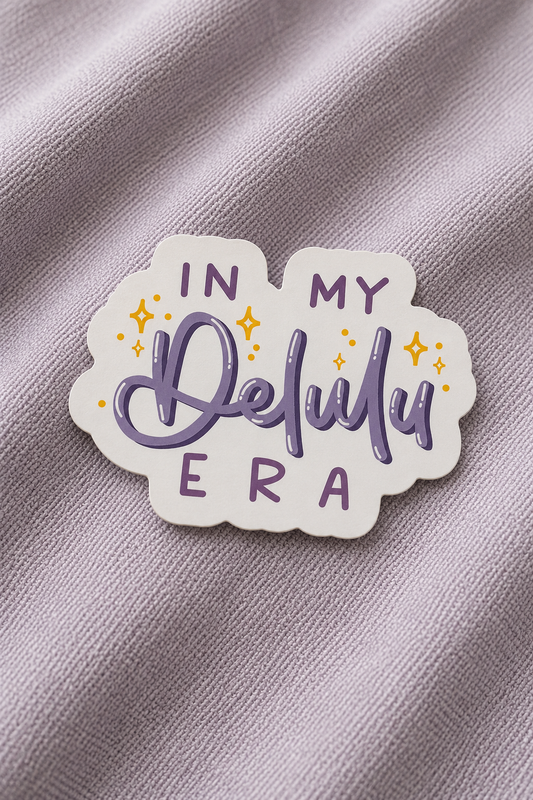 Delulu Era - Iron on Patch - Delulu
