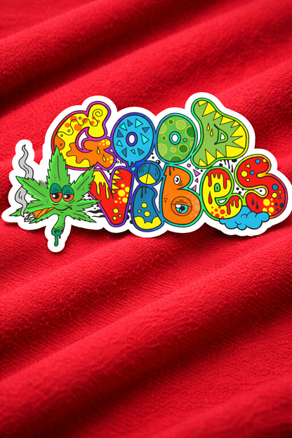 Chill Leaf – Iron on patch – Psychedelic