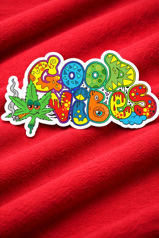 Chill Leaf – Iron on patch – Psychedelic