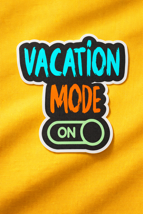 Chill Mode Activated – Iron on patch – Travel Diaries