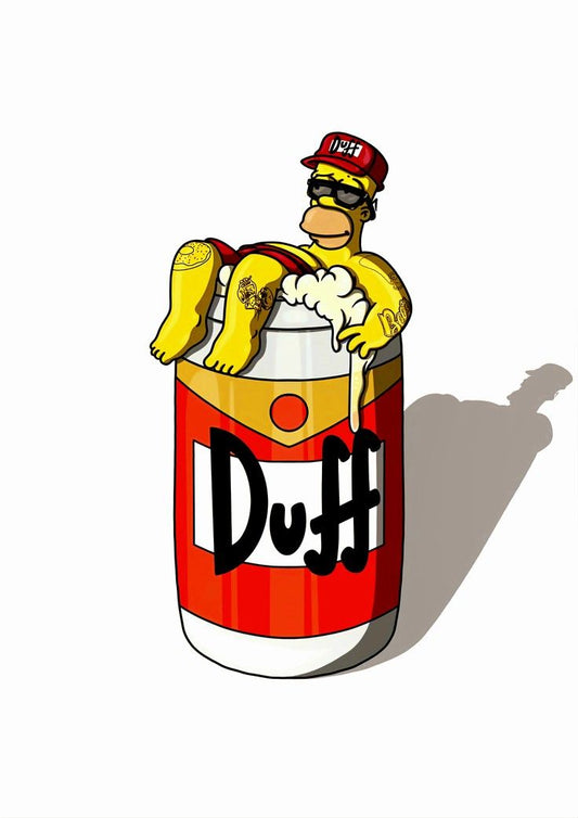 Chillin_ Like Homer – Iron on patch – Travel Diaries